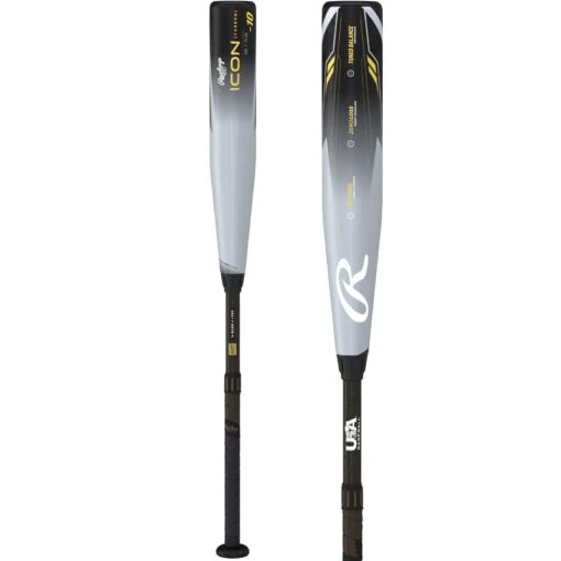 2023 Rawlings Icon (-10) USA Baseball Bat: RUS3I10 -Rawlings 2023RawlingsICON 10USABaseballBatRUS3I10