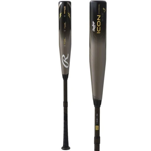 2023 Rawlings Icon (-3) BBCOR Baseball Bat: RBB3I3 -Rawlings 2023RawlingsIcon 3 BBCORBaseballBat RBB3I3