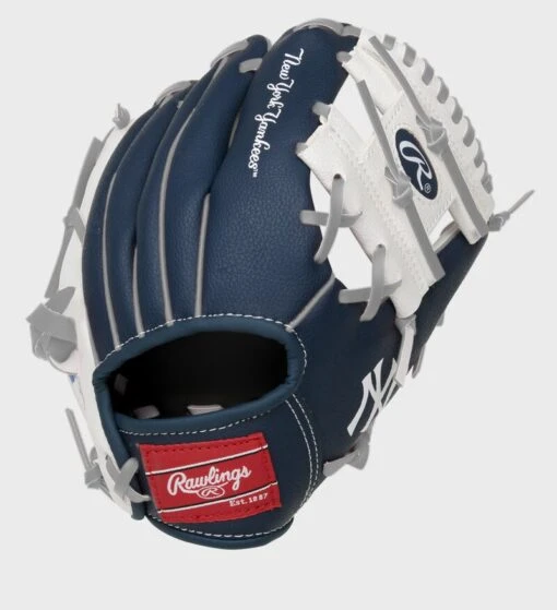 Rawlings New York Yankees 10-Inch Team Logo Glove -Rawlings 22000030111 1