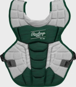 Rawlings Youth Dark Green/White VELO 2.0 Catcher's Gear Box Set: CSV2Y-DG / W -Rawlings CPV2N W DG 1