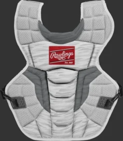 Rawlings Adult White/Silver VELO 2.0 Catcher's Gear Box Set: CSV2A-W/SIL -Rawlings CSV2A W SIL ChestProtector 793d12ae 3d84 499e 9025 644e1156082c