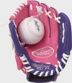 Rawlings Players Series 9 In Softball Glove With Soft Core Ball -Rawlings PL91PP 1