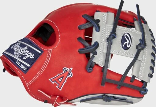 Rawlings 2021 Los Angeles Angels Heart Of The Hide Glove -Rawlings PRO204 2LAA 3