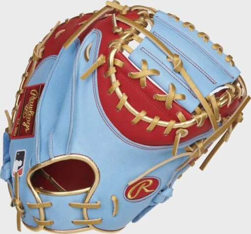 Rawlings 2021 Exclusive Heart Of The Hide 34-Inch Catcher's Mitt, Yadier Molina Pattern -Rawlings PROYM4SCBG 2