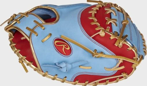 Rawlings 2021 Exclusive Heart Of The Hide 34-Inch Catcher's Mitt, Yadier Molina Pattern -Rawlings PROYM4SCBG 3