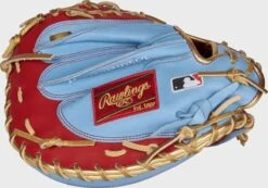 Rawlings 2021 Exclusive Heart Of The Hide 34-Inch Catcher's Mitt, Yadier Molina Pattern -Rawlings PROYM4SCBG 4