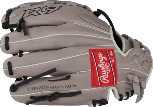 Rawlings R9 Series 11.5" Fastpitch Softball Glove: R9SB115U-3GW -Rawlings R9SB115U 3GW 4