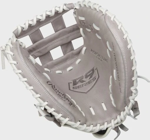 Rawlings 2021 R9 Series 33 In Fastpitch Catcher's Mitt -Rawlings R9SBCM33 24G 1