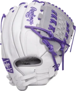 Rawlings Liberty Advanced Color Series 12.5" Fastpitch Glove: RLA125 (Multiple Colors) -Rawlings RLA125 18WPG 2 png