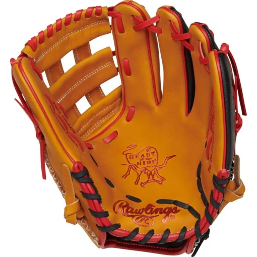 2023 Rawlings Heart Of The Hide ColorSync 7.0 12" Infield Baseball Glove: RPRONA28TSS -Rawlings RPRONA28TSS Inside