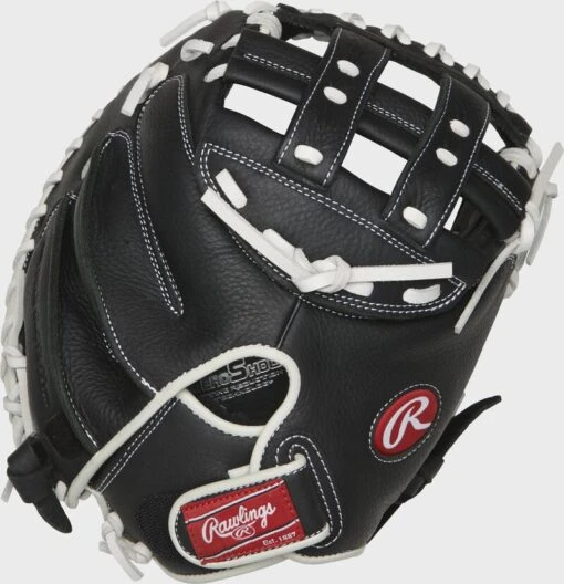 Rawlings Shut Out 32.5-Inch Fastpitch Catcher's Mitt -Rawlings RSOCM325BW 2