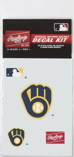 Rawlings Accessories MLB Replica Decal Kit PRODK -Rawlings rawlings accessories mlb replica decal kit prodk 117