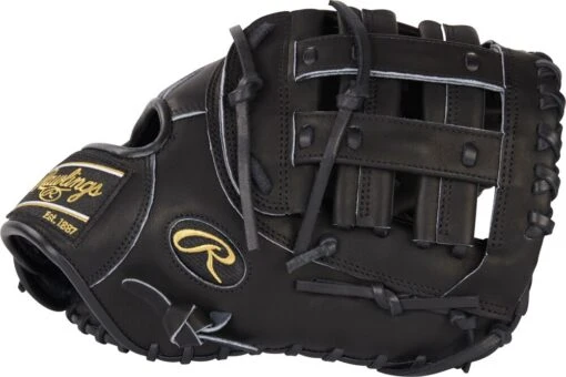 12.5 Inch Rawlings Heart Of The Hide Adult Firstbase Baseball Mitt PROFM18-17B -Rawlings rawlings heart of the hide 125 inch adult firstbase baseball mitt profm1817b 14