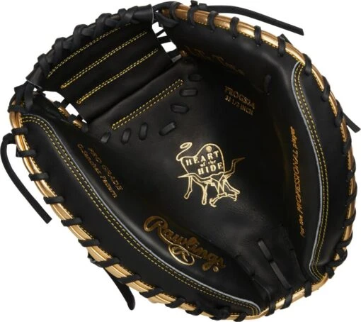 33.5 Inch Rawlings Heart Of The Hide Gary Sanchez Adult Baseball Catcher's Mitt PROGS24 -Rawlings rawlings heart of the hide 335 inch gary sanchez adult baseball catchers mitt progs24 12