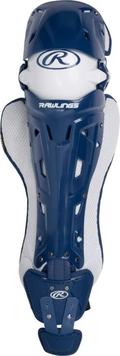 Rawlings MACH Adult 17 Inch Catcher's Leg Guards MCHLGA -Rawlings rawlings mach adult 17 inch catchers leag guards mchlga 29