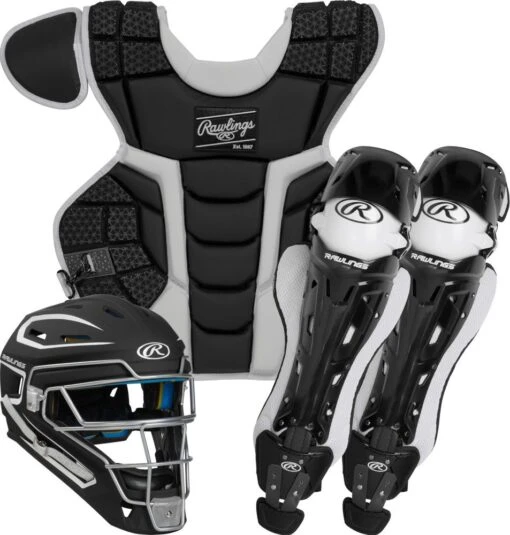 Rawlings MACH Adult Baseball Catcher's Gear Set MKITNA -Rawlings rawlings mach adult baseball catcher s gear set mkitna 9