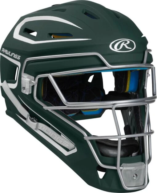 Rawlings Mach CHMCHJ Youth Two Tone Matte Style Catchers Helmet -Rawlings rawlings mach chmchj youth two tone matte style catchers helmet 53