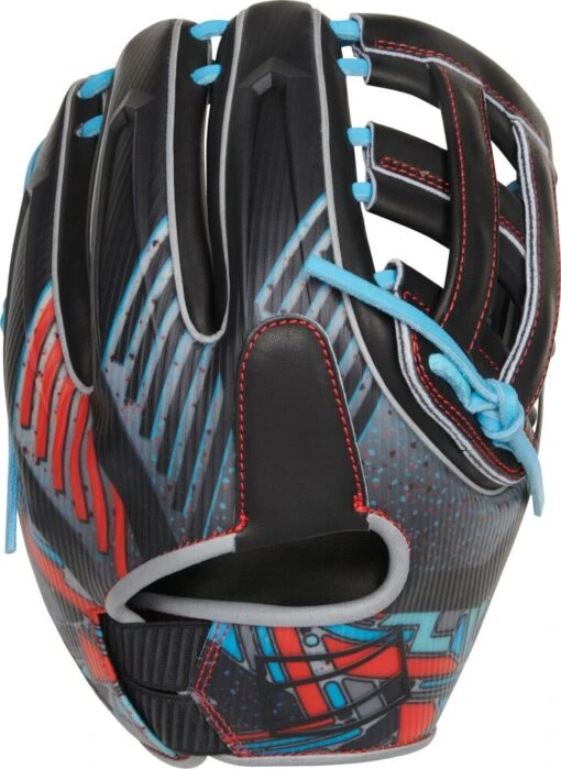 11.75 Inch Rawlings REV1X Adult Infield Baseball Glove REV205-6B -Rawlings rawlings rev1x 1175 inch adult infield baseball glove rev2056b 7