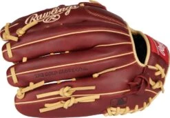 12.75 Inch Rawlings Sandlot Adult Outfield Baseball Glove S1275HS -Rawlings rawlings sandlot 1275 inch adult outfield baseball glove s1275hs 13