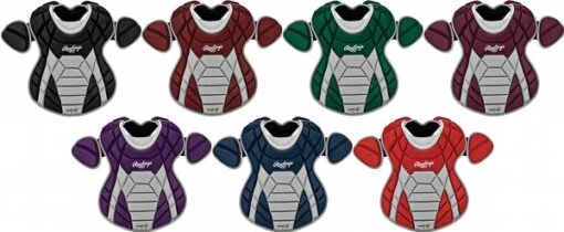 Rawlings XRD Catcher's Gear Series - XRDCPY - Youth 15 Inch Chest Protector -Rawlings rawlings xrd catcher s gear series xrdcpy youth 15 inch chest protector 9